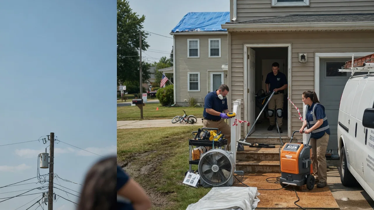Water Damage Repair in Orland, IN near me